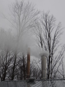 We had a good boil going on a rainy day.