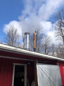 Steam is billowing!